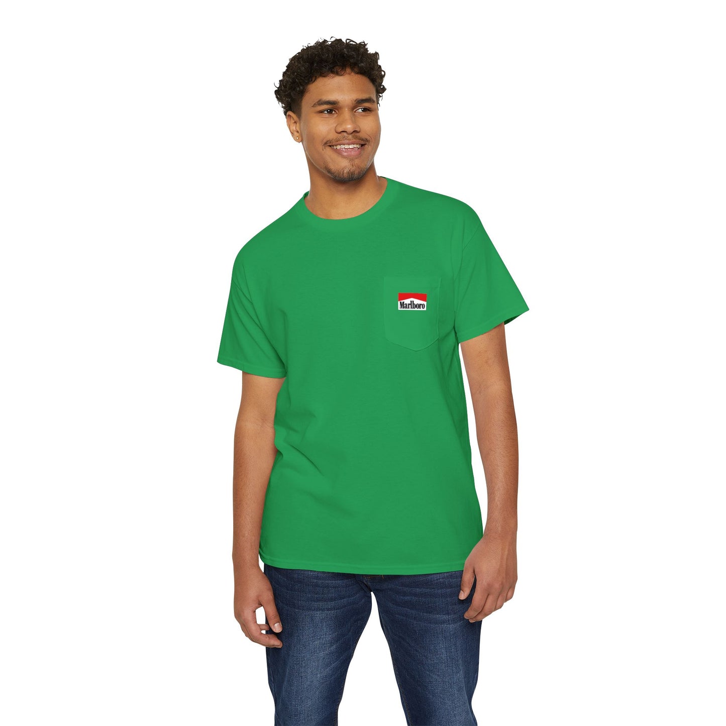 Cigarette Jesus Pocket Tee