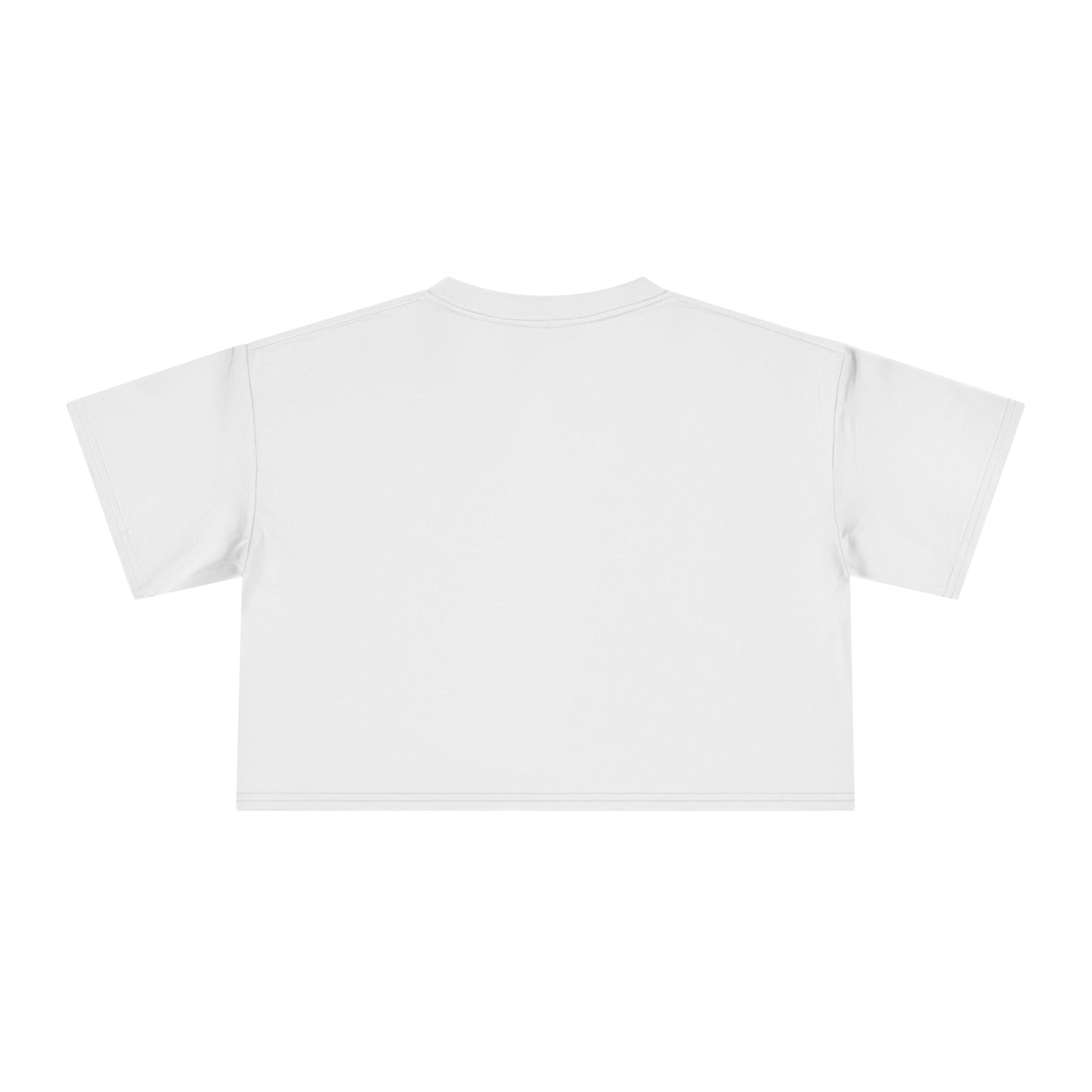 Women's Crop Tee - 'Live, Laugh, Love' Inspirational Top