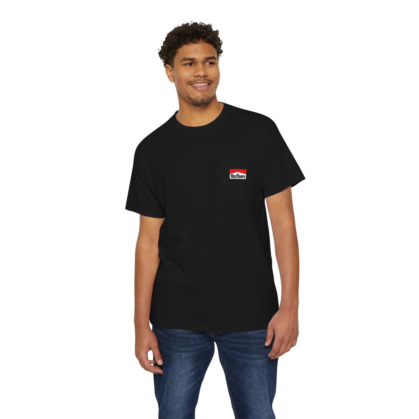 Cigarette Jesus Pocket Tee