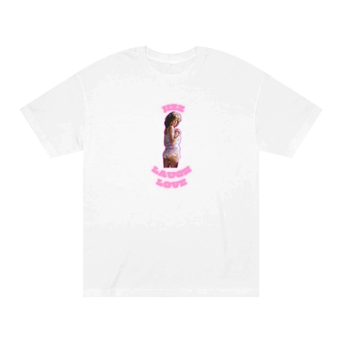 Funny 'Live Laugh Love' Parody Tee — Humorous Classic T-Shirt
