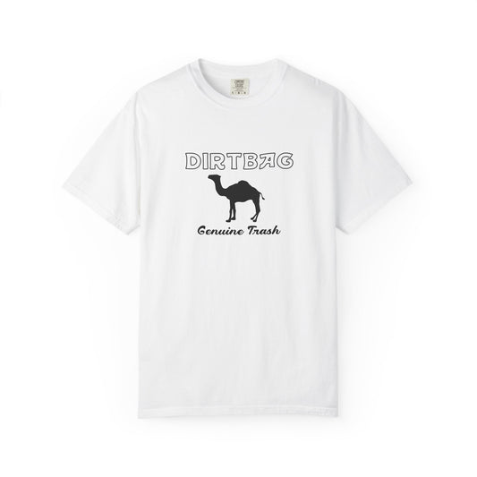 Dirtbag Camel T-Shirt — "Genuine Trash" Graphic Tee